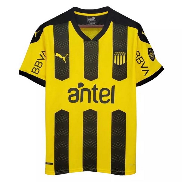 Tailandia Camiseta Penarol 1st 2021-2022 Negro Amarillo